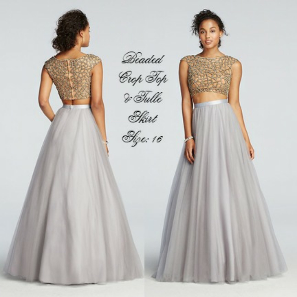 🔴 DAVID'S BRIDAL Prom/Bridesmaids Gown